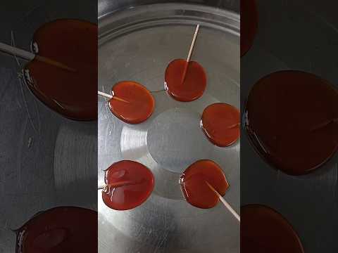 Sugar Lollipop Recipe / Easy Sugar Lollipop #shorts #shortsvideo #youtubeshorts