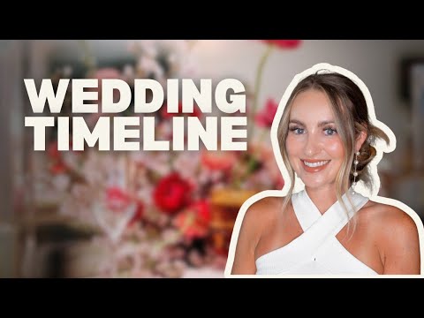 How to Make a Wedding Day Timeline (Simple & Stress-Free)