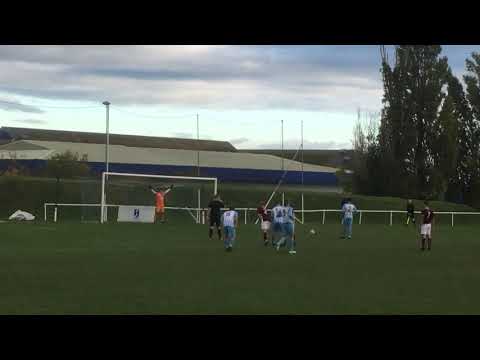 Worthing United score a last minute penalty against Canterbury City