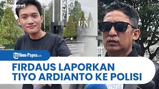 Firdaus Oiwobo Laporkan Eks Ketua BEM UGM Tiyo Ardianto ke Polres Tangsel