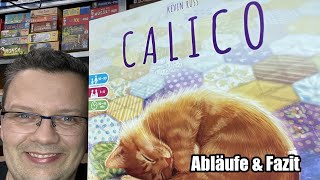 Calico (Ravensburger) Familienspiel mit Katzen ab 10 Jahren - auch für Jüngere! Nachfolger von Azul?