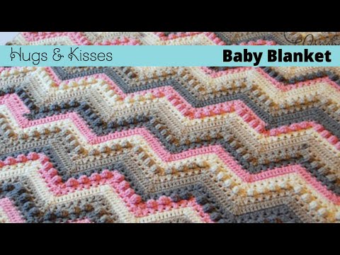 Left Hand Crochet for Beginners Baby Blanket Pattern The Crochet Crowd