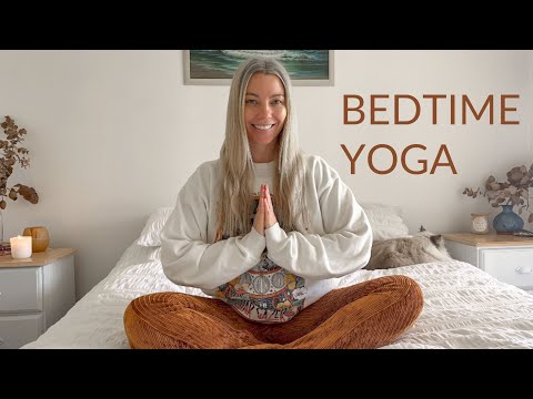 6 MINUTE BEDTIME YOGA - Release Tension and Stress