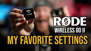 Video thumbnail for My Best Settings For Rode Wireless Go II 2 Microphones by NightOwlsMedia