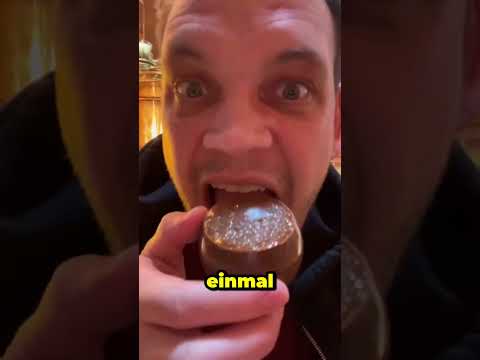 er drückte den verbotenen Knopf