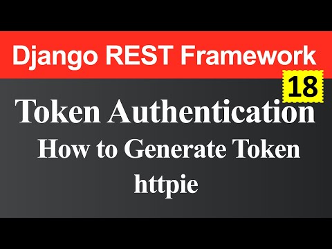 Token Authentication in Django REST Framework Hindi