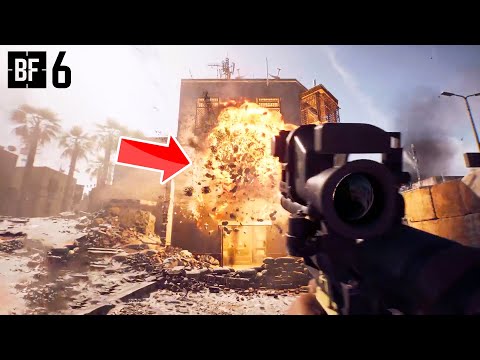 The DESTRUCTION in Battlefield 6 is INSANE!