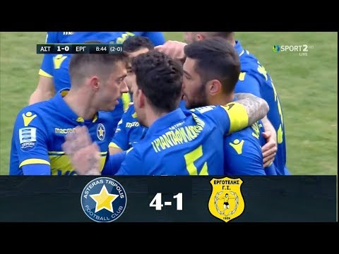 P.A.E. Asteras Tripolis 4-1 PAE Diethnis Enosis Er...