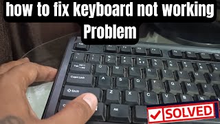 how to fix keyboard is not working problem on Windows 10 / 11 /8.1