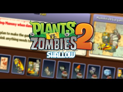 Plants Vs Zombies 2 Creeps20's Shallow Mod Extra - Zombie's Almanac