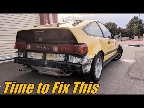 Finally Fixing the CRX Si Bumper