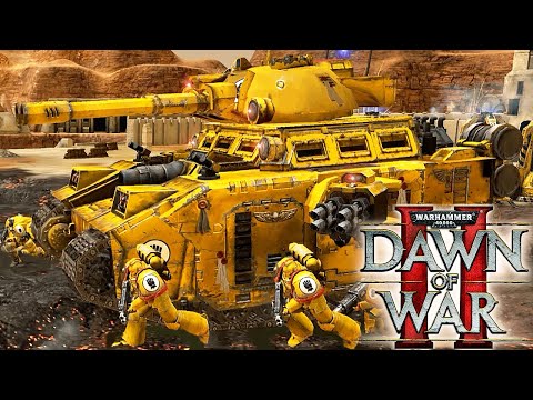 HOLY EMPEROR! Imperial Fists vs 6000 Orks - Astartes Mod | Warhammer 40K: Dawn of War 2: Retribution