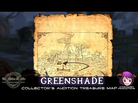 Elder Scrolls Online -  Greenshade CE Treasure Map