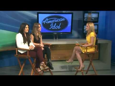 Kree Harrison and Angie Miller on Q13 Fox News in Seattle