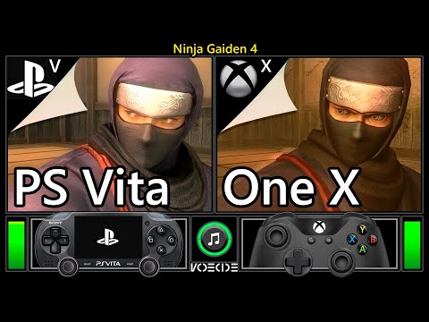 Ninja Gaiden (PS Vita vs Xbox One X) Real Hardware Comparison