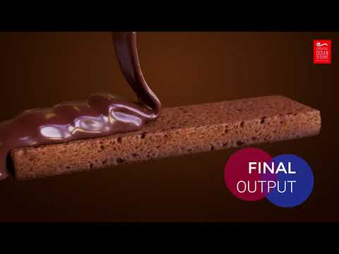 3D CHOCOLATE CAKE ANIMATION WORKFLOW | SPEED ART | 3D ANIMATION AND SIMULATION (CLIENT WORK )