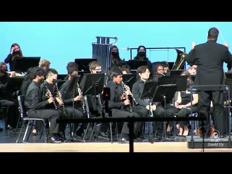 Enloe High School Symphonic Band performs Among the Clouds on 3/22/2022