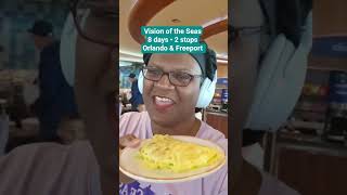 Cruise Buffet vs the High Seas #livingoncruiseships #CruiseLife #povertytoparadise