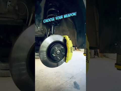 Brembo or 4-piston? 🤔#lachuteperformance #brembo #subaru #wrx #wrxsti #brake #brakes #awd #turbo