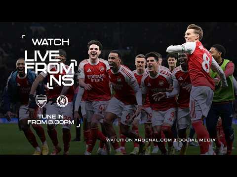 LONDON DERBY ENERGY ⚡️ | Live From N5 | Arsenal v Chelsea | Premier League