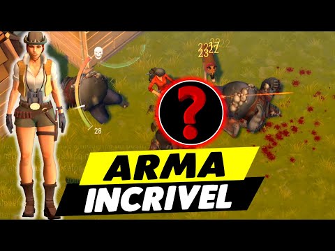 INVASÃO COM ARMA INCRIVEL E TOP - Last Day On Earth