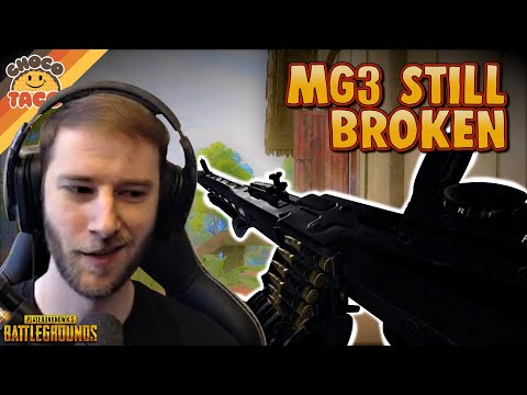 New Crate Gun MG3 is Still Broken ft. A1RM4X - chocoTaco PUBG Duos Gameplay