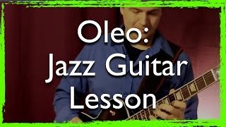 How to Play Oleo - Jazz Guitar Lesson at Different Tempos with Metronome