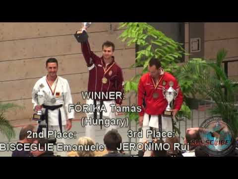 The 18th JKA European Championship - Men Individual Kata Final