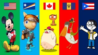 Cartoons From Different Countries | Pt.53