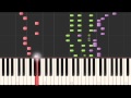 Как играть на пианино - Проснись и пой - Synthesia 