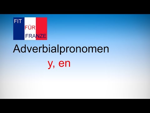 Adverbialpronomen y /en | Einfach besser erklärt!