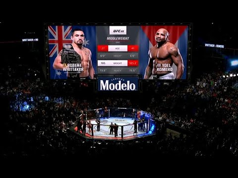 Robert Whittaker vs Yoel Romero 2