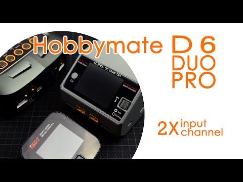 Hobbymate D6 Duo Pro dual channel LiPo battery charger - BEST FOR LESS