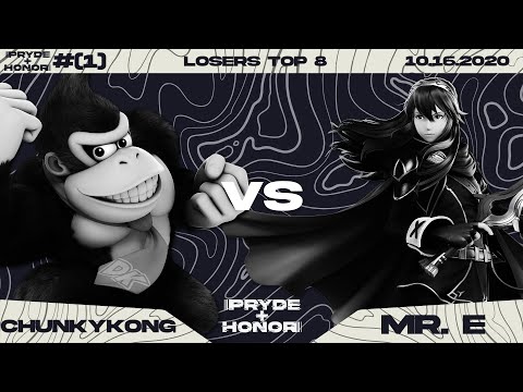 PRYDE + HONOR #1: Mr. E (Lucina) vs TE | Chunkykong (Donkey Kong) - Losers Top 8