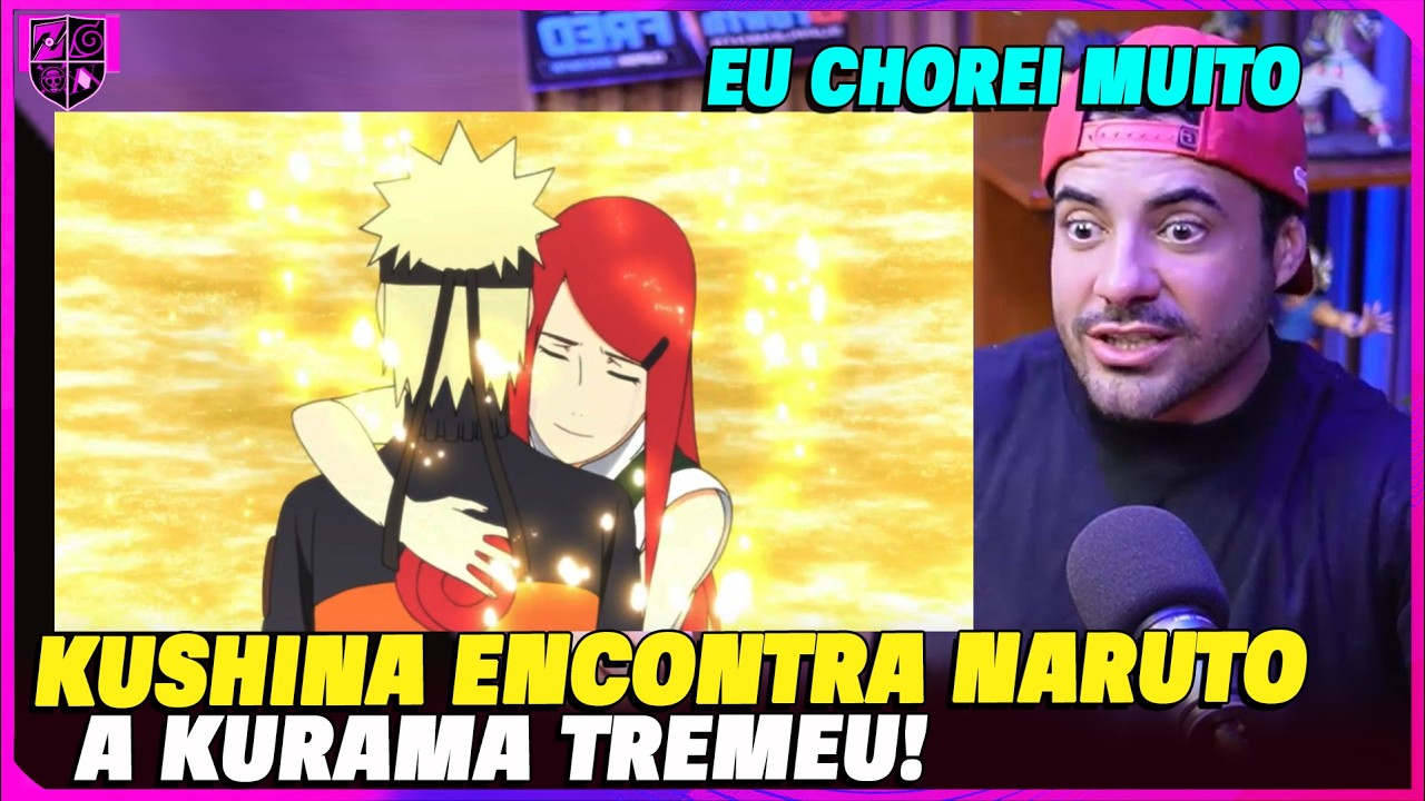 KUSHINA REENCONTRA NARUTO E QUEBRA A KURAMA - Fred Animes