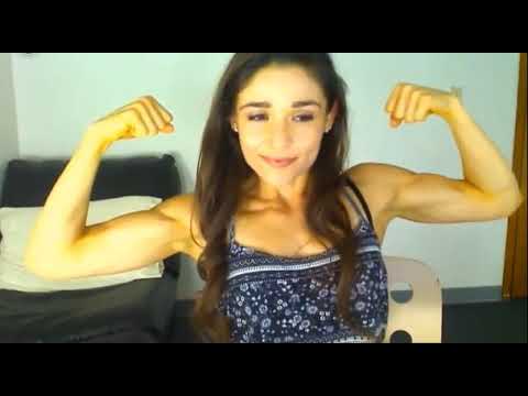 Brunette Flexing 147
