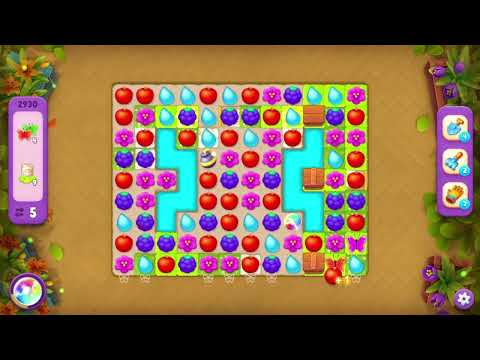 GardenScapes super hard level 2930 15 moves no boosters