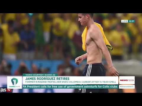 James Rodríguez Retires From Colombia National Team After 15 Years