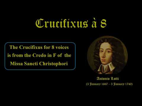 Crucifixus à 8. Antonio Lotti. Westminster Cathedral Choir. James O'Donnell, conductor