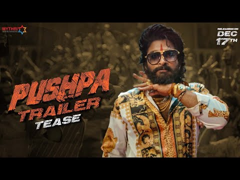 Pushpa Trailer Tease | Allu Arjun | Pushpa | Rashmika | Fahadh Faasil | DSP | Sukumar | 17th  Dec