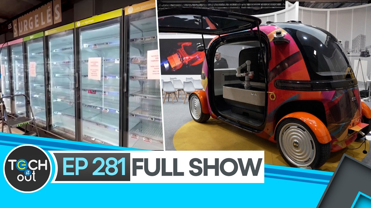 Driverless Buses, Homes on Mars & Hacked Refrigerators | Tech It Out: Ep 281 | Full Show