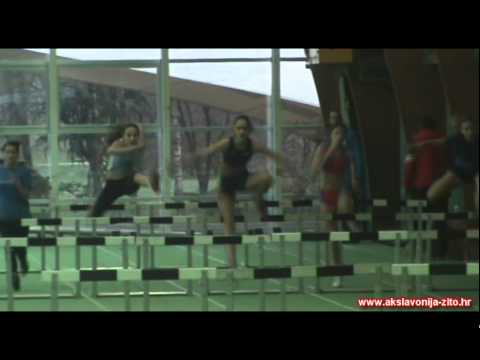 DVORANSKO PRVENSTVO HRVATSKE ZA KADETE (2011) - 60m prepone kadetkinje - grupa 1