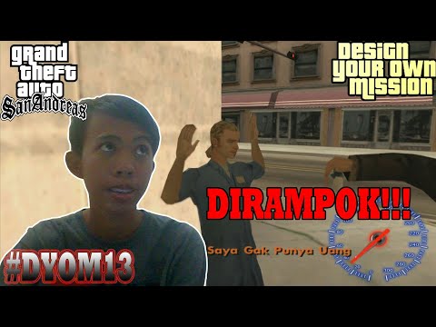 RAMPOK GOBLOG!!! | GTA Lucu Indonesia #DYOM13