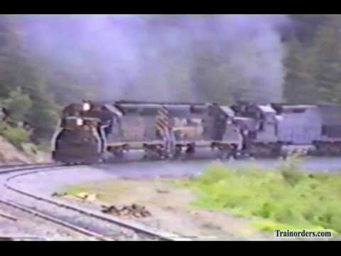 Classic Railroad Series 434 - Rio Grande at Cruzette, OR June 30, 1990