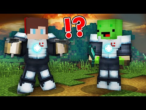 JJ and Mikey Became OVERPOWERED Challenge in Minecraft - Maizen Nico and Cash Smirky Cloudy Zoey