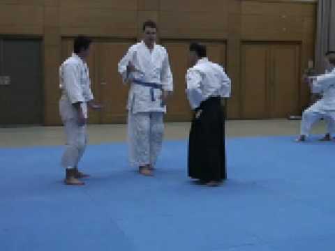 training katatemochi sihonage
