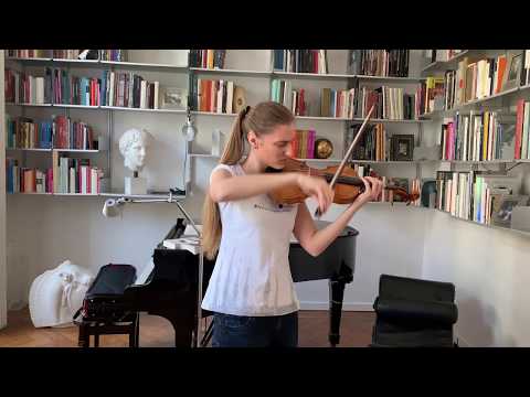 Francesca Bonaita, violon - H. Wieniawski, Violon Concerto N. 2 op. 22 - II. Romance