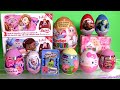 Kinder Egg Barbie Surprise Toys Sofia The First Doc McStuffins Hello Kitty Peppa Pig Egg