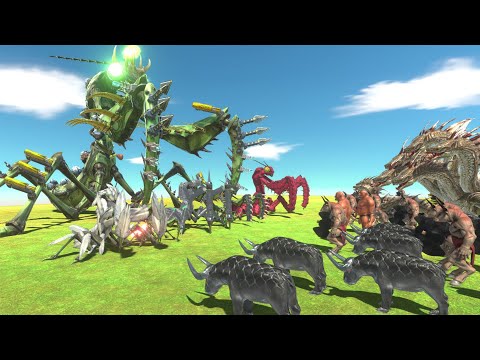 Mutant Mantis VS Fantasy - Animal Revolt Battle Simulator
