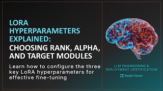 LoRA Hyperparameters Explained: Choosing Rank, Alpha, and Target Modules